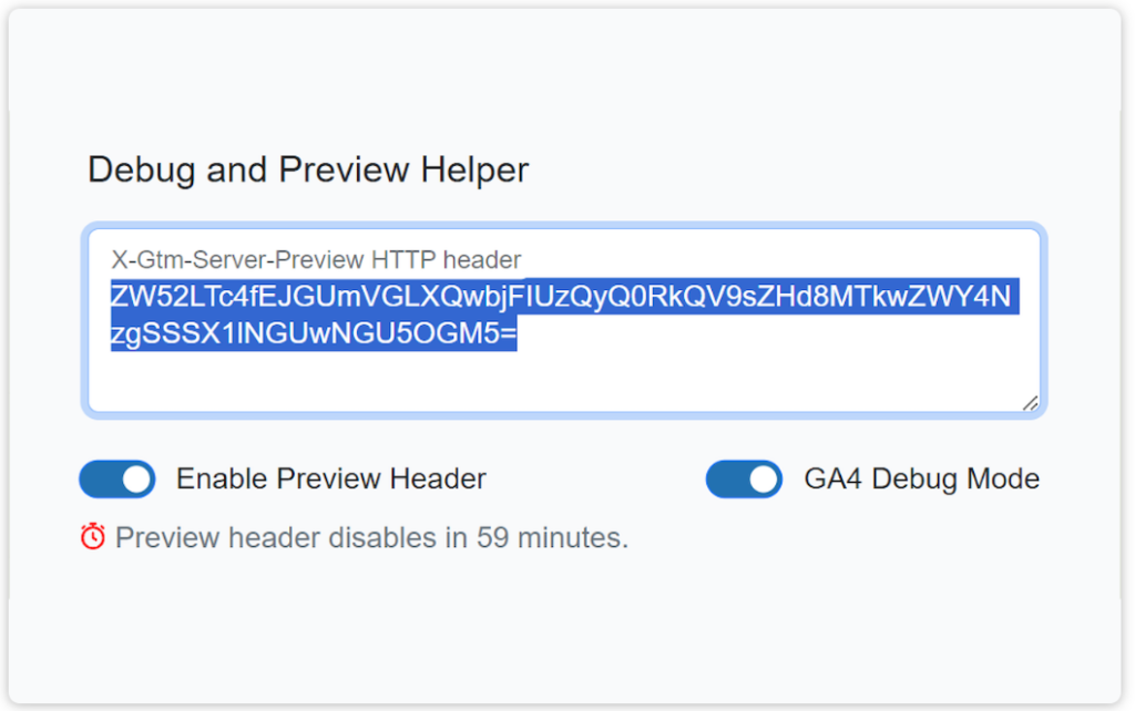 Screenshot of chrome extension