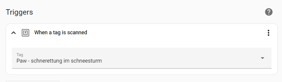 Trigger Beispiel in home assistant für die toniebox alternative